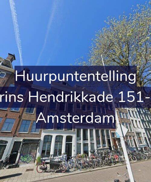 Foto gevel Huurpuntentelling voor Prins Hendrikkade 151-A, Amsterdam