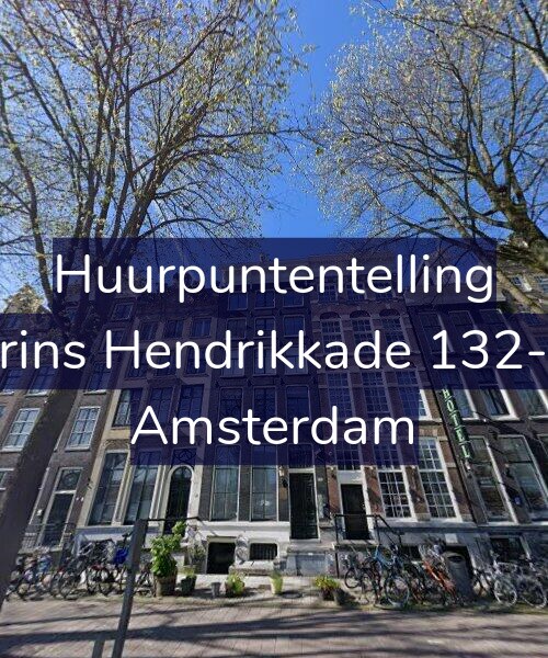 Foto gevel Huurpuntentelling voor Prins Hendrikkade 132-C, Amsterdam