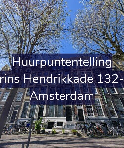 Foto gevel Huurpuntentelling voor Prins Hendrikkade 132-B, Amsterdam