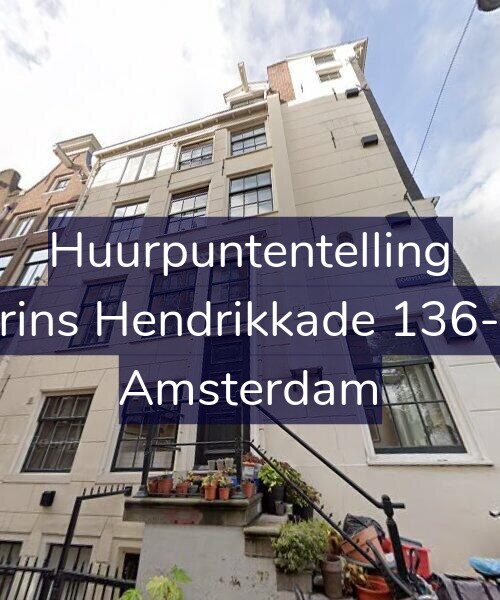 Foto gevel Huurpuntentelling voor Prins Hendrikkade 136-B, Amsterdam