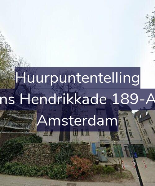 Foto gevel Huurpuntentelling voor Prins Hendrikkade 189-A15, Amsterdam