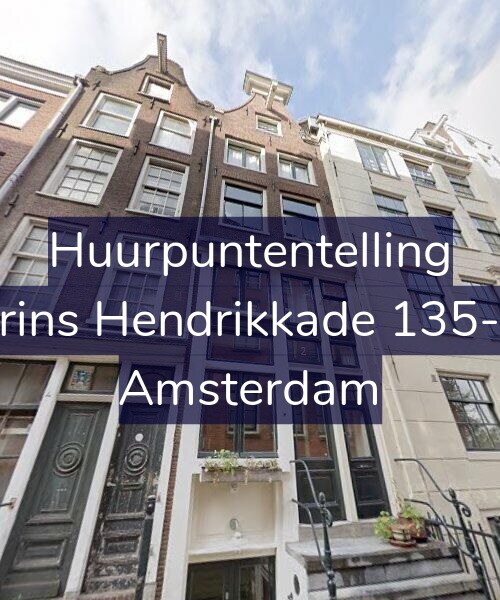 Foto gevel Huurpuntentelling voor Prins Hendrikkade 135-C, Amsterdam