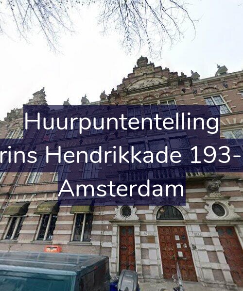 Foto gevel Huurpuntentelling voor Prins Hendrikkade 193-D, Amsterdam