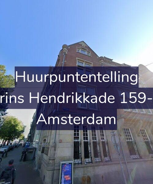 Foto gevel Huurpuntentelling voor Prins Hendrikkade 159-C, Amsterdam