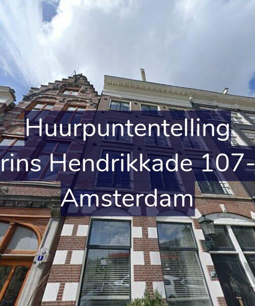 Foto gevel Huurpuntentelling voor Prins Hendrikkade 107-2, Amsterdam