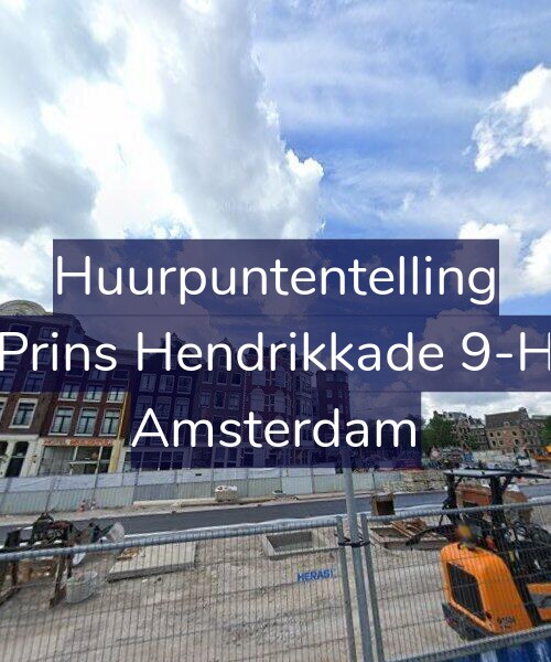Foto gevel Huurpuntentelling voor Prins Hendrikkade 9-H, Amsterdam