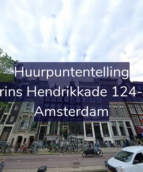 Foto gevel Huurpuntentelling voor Prins Hendrikkade 124-A, Amsterdam