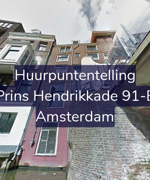 Foto gevel Huurpuntentelling voor Prins Hendrikkade 91-E, Amsterdam