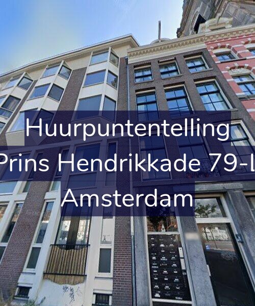 Foto gevel Huurpuntentelling voor Prins Hendrikkade 79-L, Amsterdam