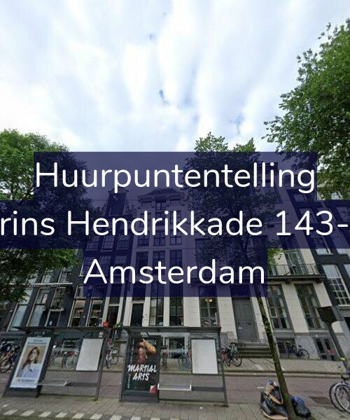 Foto gevel Huurpuntentelling voor Prins Hendrikkade 143-C, Amsterdam