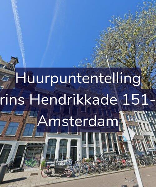 Foto gevel Huurpuntentelling voor Prins Hendrikkade 151-B, Amsterdam