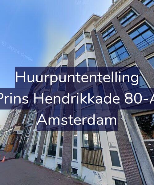 Foto gevel Huurpuntentelling voor Prins Hendrikkade 80-A, Amsterdam