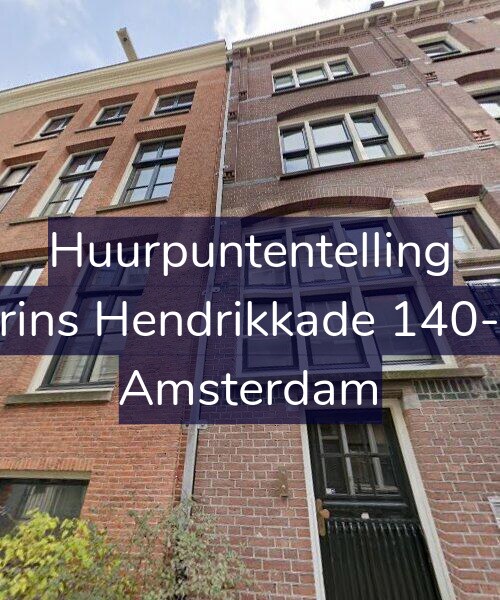 Foto gevel Huurpuntentelling voor Prins Hendrikkade 140-B, Amsterdam