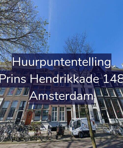 Foto gevel Huurpuntentelling voor Prins Hendrikkade 148, Amsterdam