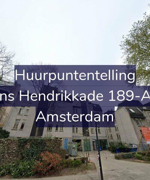 Foto gevel Huurpuntentelling voor Prins Hendrikkade 189-A24, Amsterdam