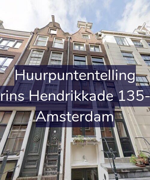Foto gevel Huurpuntentelling voor Prins Hendrikkade 135-E, Amsterdam