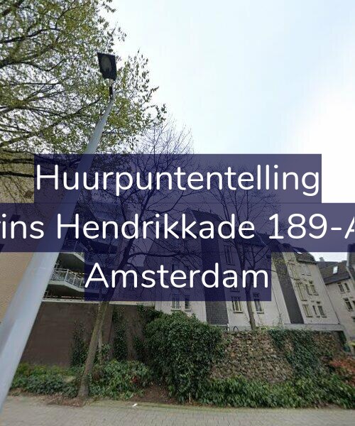 Foto gevel Huurpuntentelling voor Prins Hendrikkade 189-A5, Amsterdam