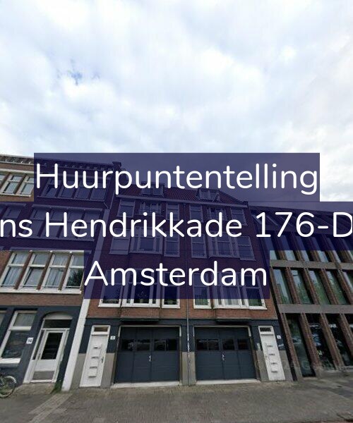 Foto gevel Huurpuntentelling voor Prins Hendrikkade 176-D14, Amsterdam