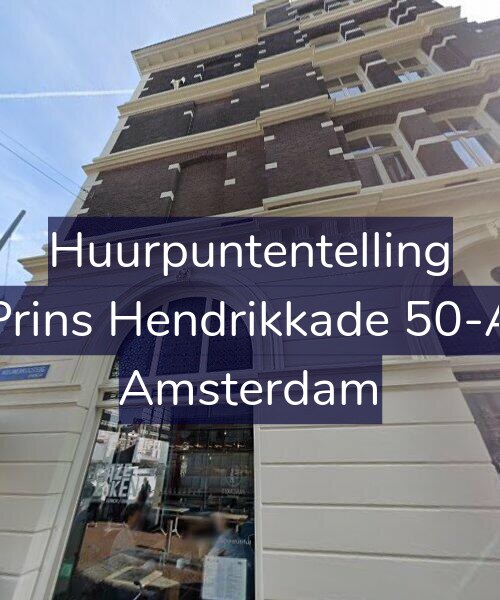 Foto gevel Huurpuntentelling voor Prins Hendrikkade 50-A, Amsterdam