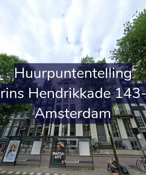 Foto gevel Huurpuntentelling voor Prins Hendrikkade 143-L, Amsterdam
