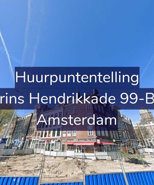 Foto gevel Huurpuntentelling voor Prins Hendrikkade 99-B2, Amsterdam