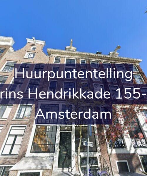 Foto gevel Huurpuntentelling voor Prins Hendrikkade 155-C, Amsterdam