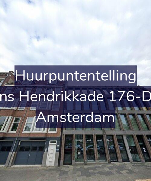 Foto gevel Huurpuntentelling voor Prins Hendrikkade 176-D12, Amsterdam