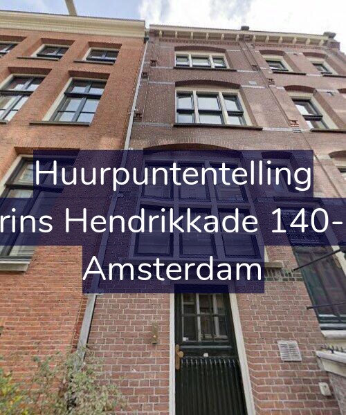 Foto gevel Huurpuntentelling voor Prins Hendrikkade 140-D, Amsterdam