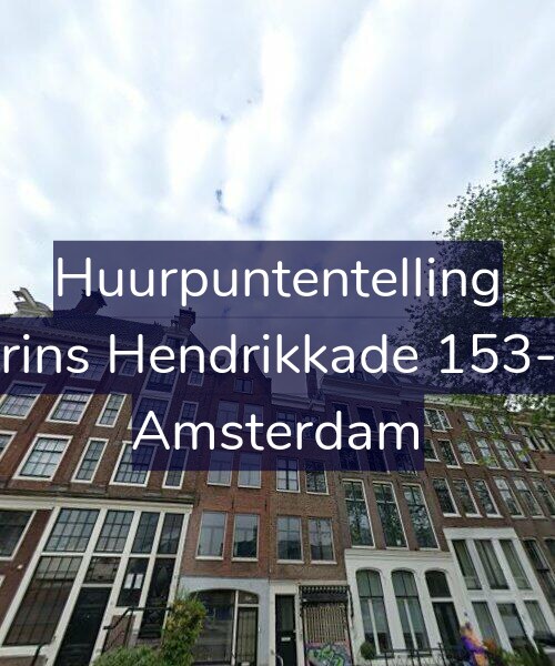 Foto gevel Huurpuntentelling voor Prins Hendrikkade 153-2, Amsterdam