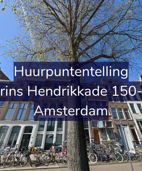 Foto gevel Huurpuntentelling voor Prins Hendrikkade 150-E, Amsterdam