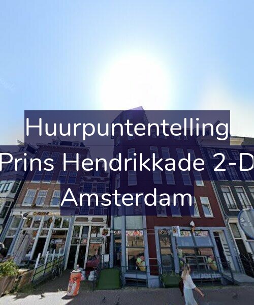 Foto gevel Huurpuntentelling voor Prins Hendrikkade 2-D, Amsterdam