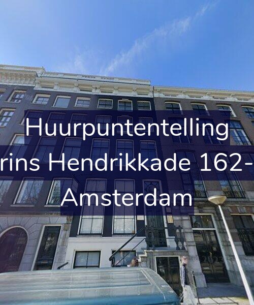 Foto gevel Huurpuntentelling voor Prins Hendrikkade 162-B, Amsterdam