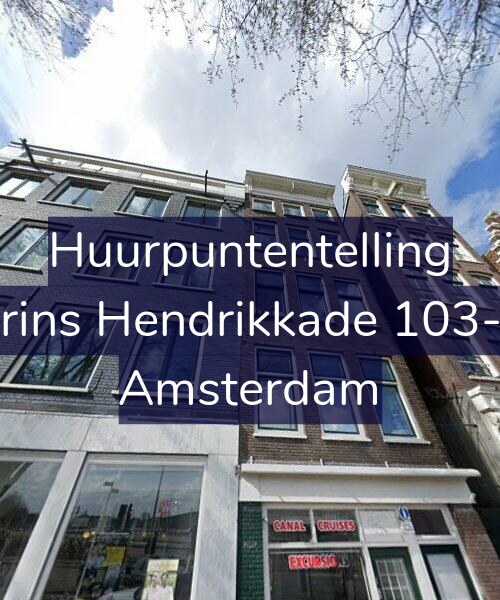 Foto gevel Huurpuntentelling voor Prins Hendrikkade 103-3, Amsterdam