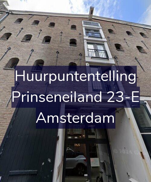 Foto gevel Huurpuntentelling voor Prinseneiland 23-E, Amsterdam