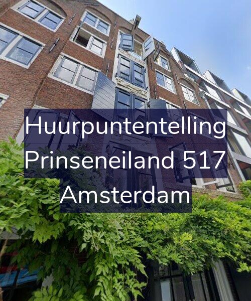 Foto gevel Huurpuntentelling voor Prinseneiland 517, Amsterdam