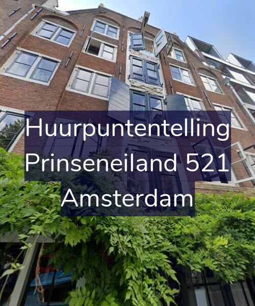 Foto gevel Huurpuntentelling voor Prinseneiland 521, Amsterdam