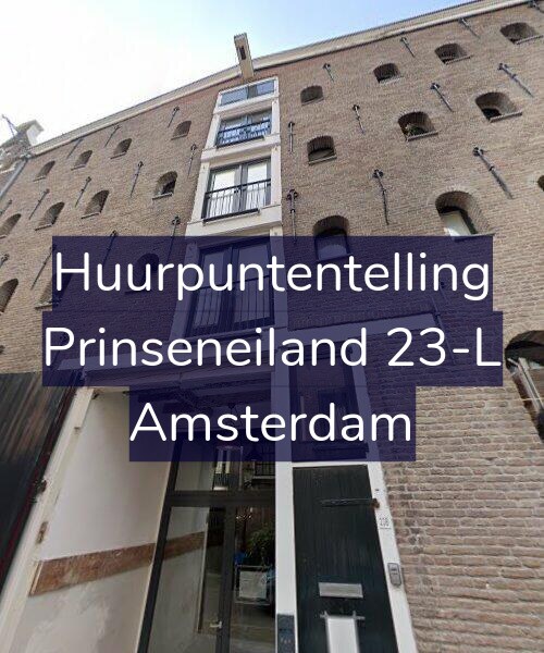 Foto gevel Huurpuntentelling voor Prinseneiland 23-L, Amsterdam