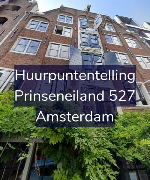 Foto gevel Huurpuntentelling voor Prinseneiland 527, Amsterdam