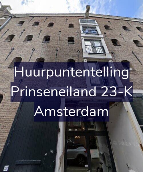 Foto gevel Huurpuntentelling voor Prinseneiland 23-K, Amsterdam
