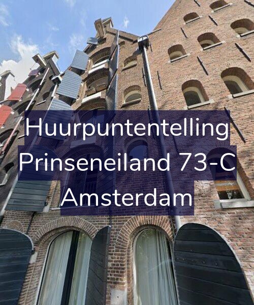 Foto gevel Huurpuntentelling voor Prinseneiland 73-C, Amsterdam