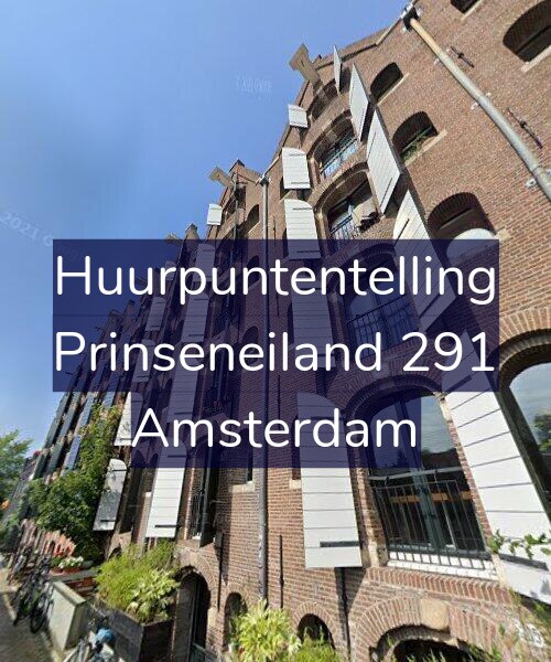 Foto gevel Huurpuntentelling voor Prinseneiland 291, Amsterdam