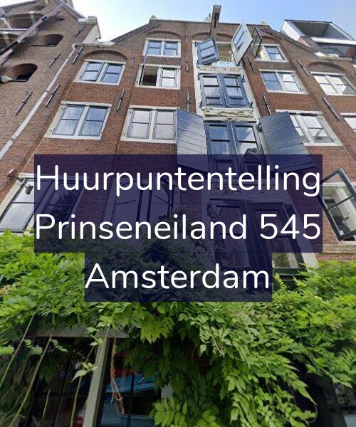 Foto gevel Huurpuntentelling voor Prinseneiland 545, Amsterdam