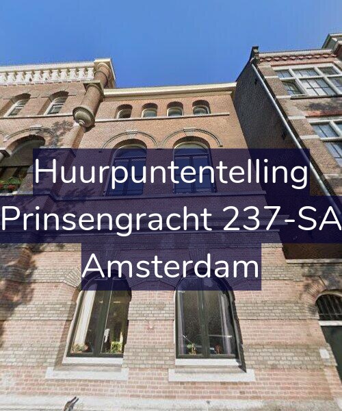 Foto gevel Huurpuntentelling voor Prinsengracht 237-SA, Amsterdam
