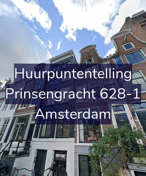 Foto gevel Huurpuntentelling voor Prinsengracht 628-1, Amsterdam