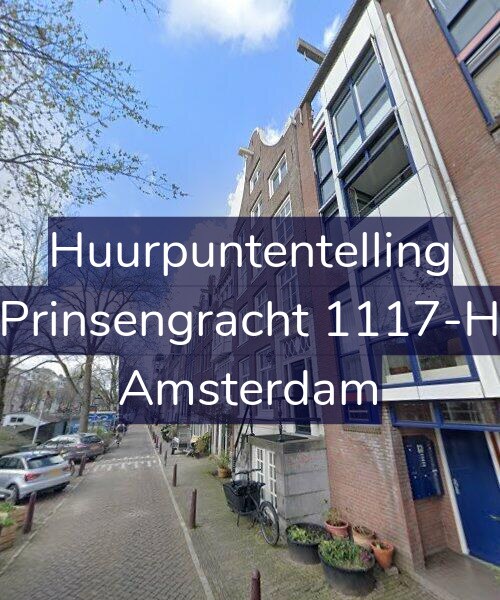 Foto gevel Huurpuntentelling voor Prinsengracht 1117-H, Amsterdam