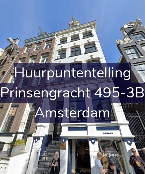 Foto gevel Huurpuntentelling voor Prinsengracht 495-3B, Amsterdam