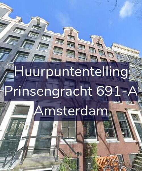 Foto gevel Huurpuntentelling voor Prinsengracht 691-A, Amsterdam