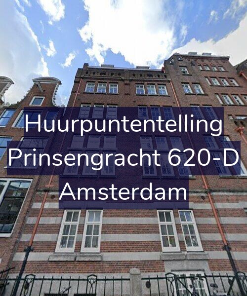 Foto gevel Huurpuntentelling voor Prinsengracht 620-D, Amsterdam