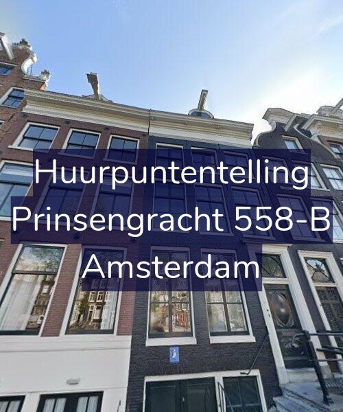 Foto gevel Huurpuntentelling voor Prinsengracht 558-B, Amsterdam