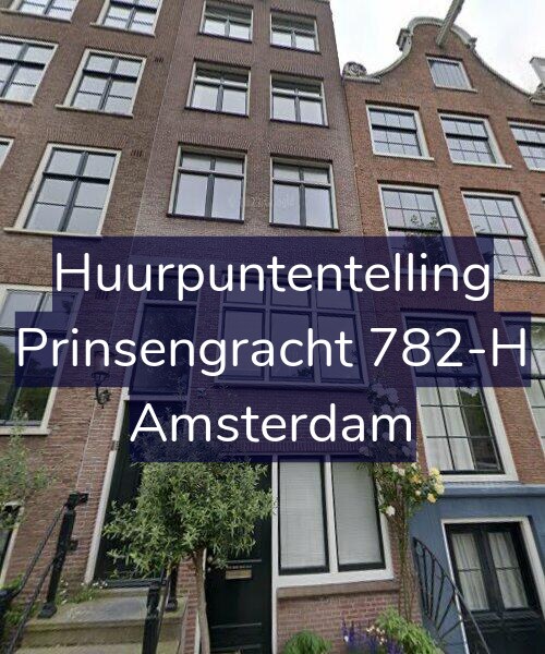 Foto gevel Huurpuntentelling voor Prinsengracht 782-H, Amsterdam